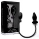 PLUG ANAL INSUFLÁVEL DE SILICONE OUCH! PRETO