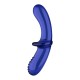 DILDO DE VIDRO DOUBLE CRYSTAL AZUL SATISFYER