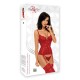 CORPETE E TANGA RAVENNA VERMELHO BEAUTY NIGHT FASHION