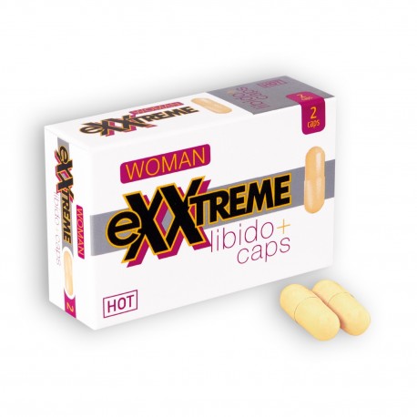 CÁPSULAS ESTIMULANTES EXXTREME LIBIDO+ CAPS PARA MULHER 2 CÁPSULAS